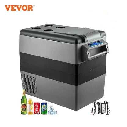 Draagbare Koelbox – Mini Koelbox – Elektrische Koelbox – Autokoelbox – Picknick Koelbox – 20-55L Inhoud – 12/24V En 110-240V – Snel Koelen