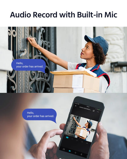 ANNKE Smartest 4MP Super HD PTZ Camera Security POE Camera 4X Optical Zoom Surveillance IP Camera With 8MP 4K Ultra HD POE Video