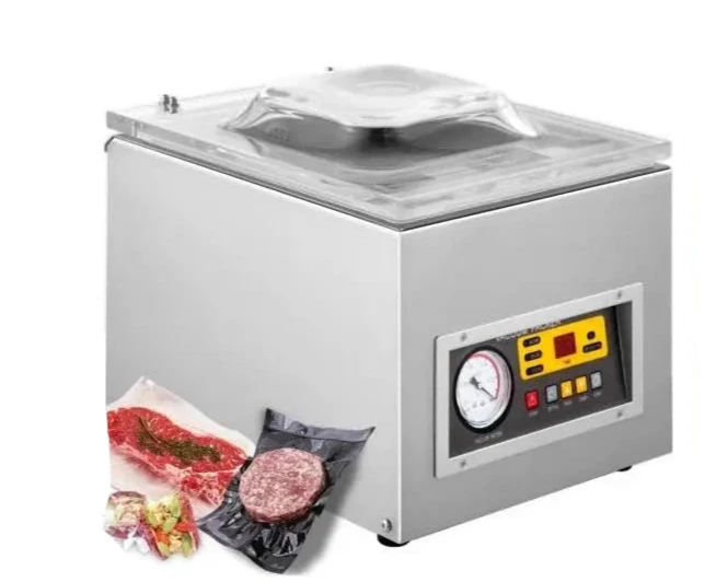 Vacumeermachine - met Digitale Bediening - Vacuum Sealer - Vacuummachines - Foodsaver - Seal Apparaat - 120W - Kamer Vacuümapparaat
