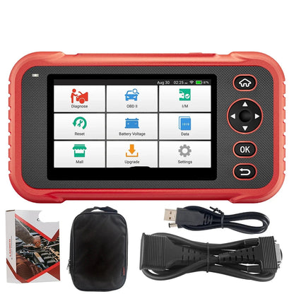 OBD2 Scanner - OBD - Uitleesapparatuur Auto - Diagnosecomputer - Storing Verwijderen - Auto Accessoires - Auto Uitlezen - 8 Reset Services - Systeem Scanner - QUORE