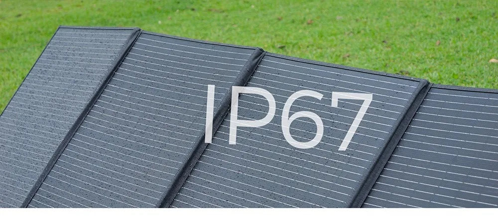 Opvouwbaar Zonnepaneel – Draagbaar Zonne-energiepaneel – Mobiel Solar Paneel – Outdoor Solar – 420W Vermogen – Waterbestendig – Lichtgewicht