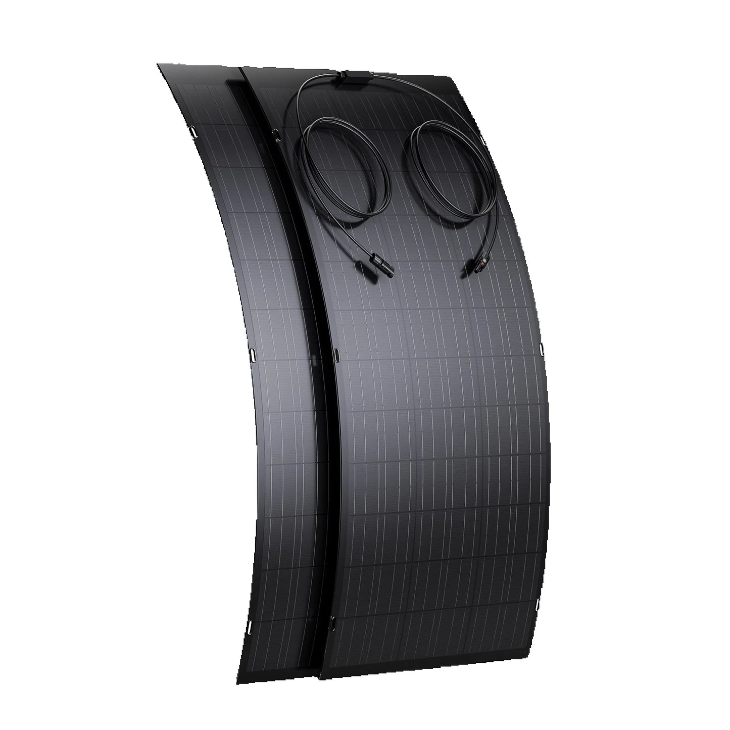 Zonnepaneel – Solar Panel – Zonnepanelen – Flexibel Zonnepaneel – Zonne-energie – 240W (2x120W) – Hoog Rendement 18,6% – Waterbestendig IP67 - QUORE
