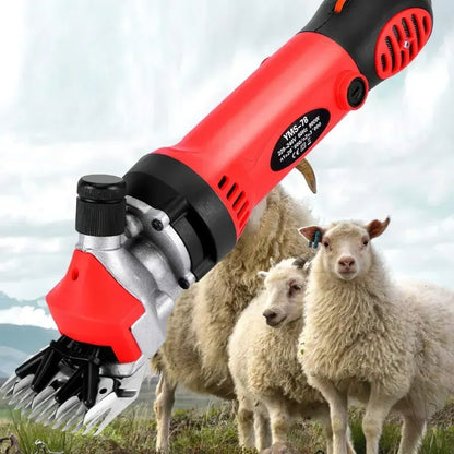 Schapenschaar – Schapentondeuse – Schapenscheermachine – Geitenschaar – Wolknipper – 6 Snelheden – Roestvrijstalen Messen