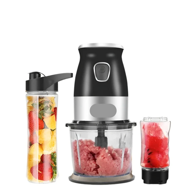 Meat Grinder - 500W - Meat Grinder - Food Processor - Personal Mini Blender Mixer - Juicer Dryer - 800ml Mincer - 25000rpm