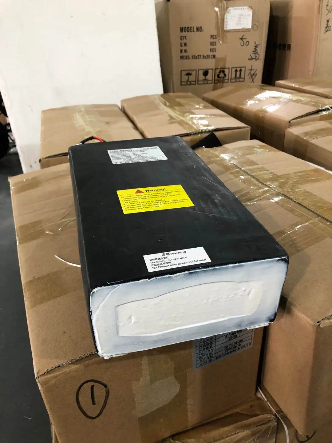 Elektrische Scooter Accu – Lithium Accu – Scootmobiel Accu – Brommer Accu – Uitneembare Accu – 48V/60V Hoog Voltage – CE Gecertificeerd Veilig