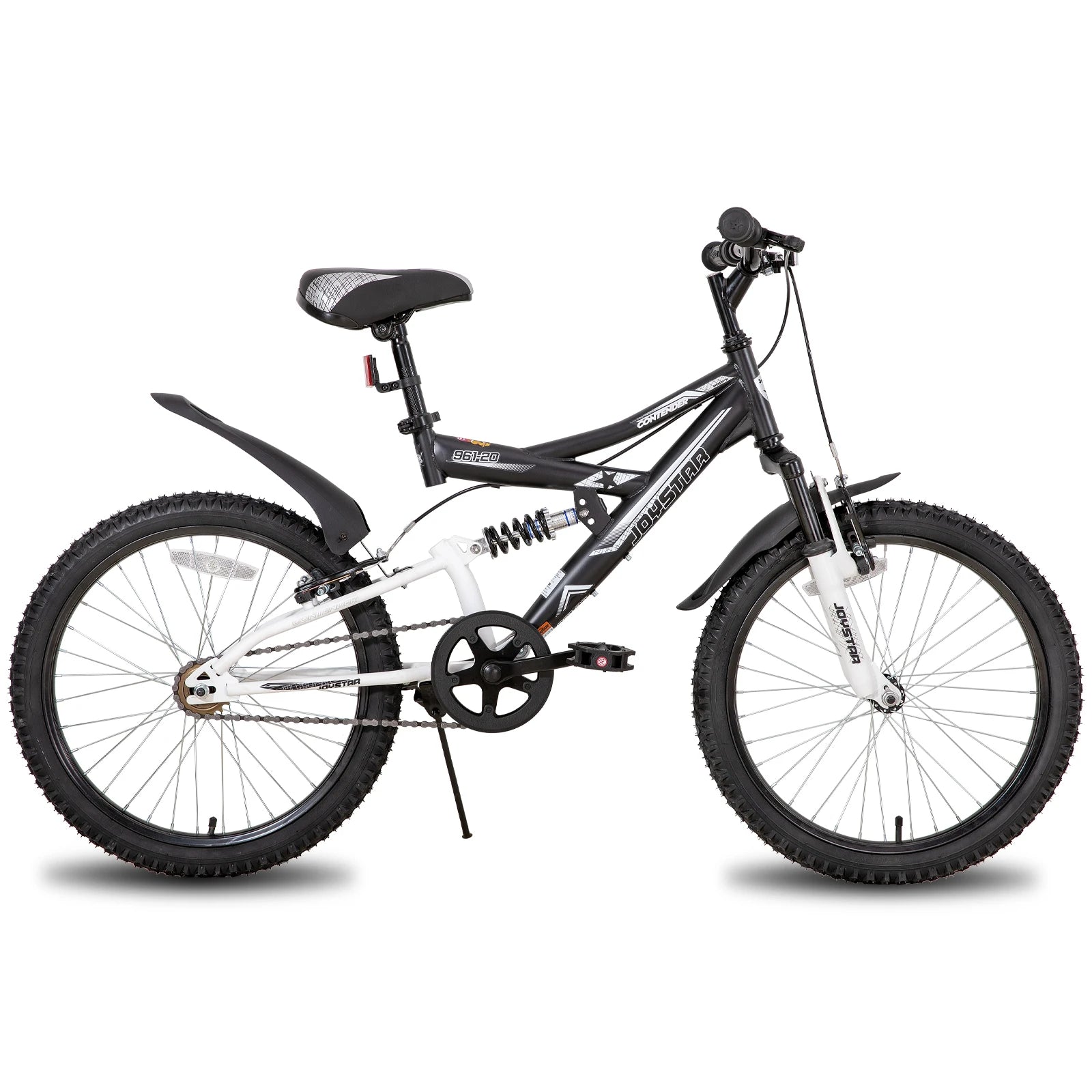 JOYSTAR 20 Inch Kids' Bike for Kids Ages 5-13 Years Old, Dual-Suspension Kids Mountain Bike - QUORE