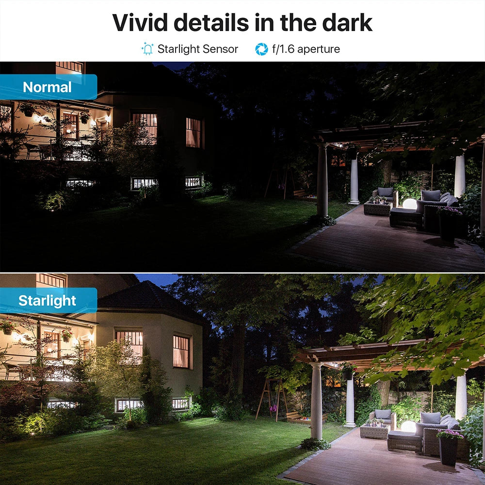 4K Beveiligingssysteem – IP Camera Systeem – Ultra HD Beveiliging – Nachtzicht Camera – PoE Installatie - 4 Stuks - 5MP camera – Ingebouwde HDD: 2T