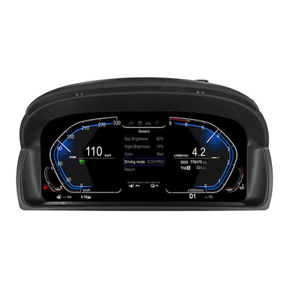 Digitaal Dashboard – LCD Paneel – Instrumentenpaneel – Snelheidsmeter – Combo Display – 11 Inch HD Scherm – Linux Systeem – Blauwe Anti-Glare Verlichting – CarPlay Versie