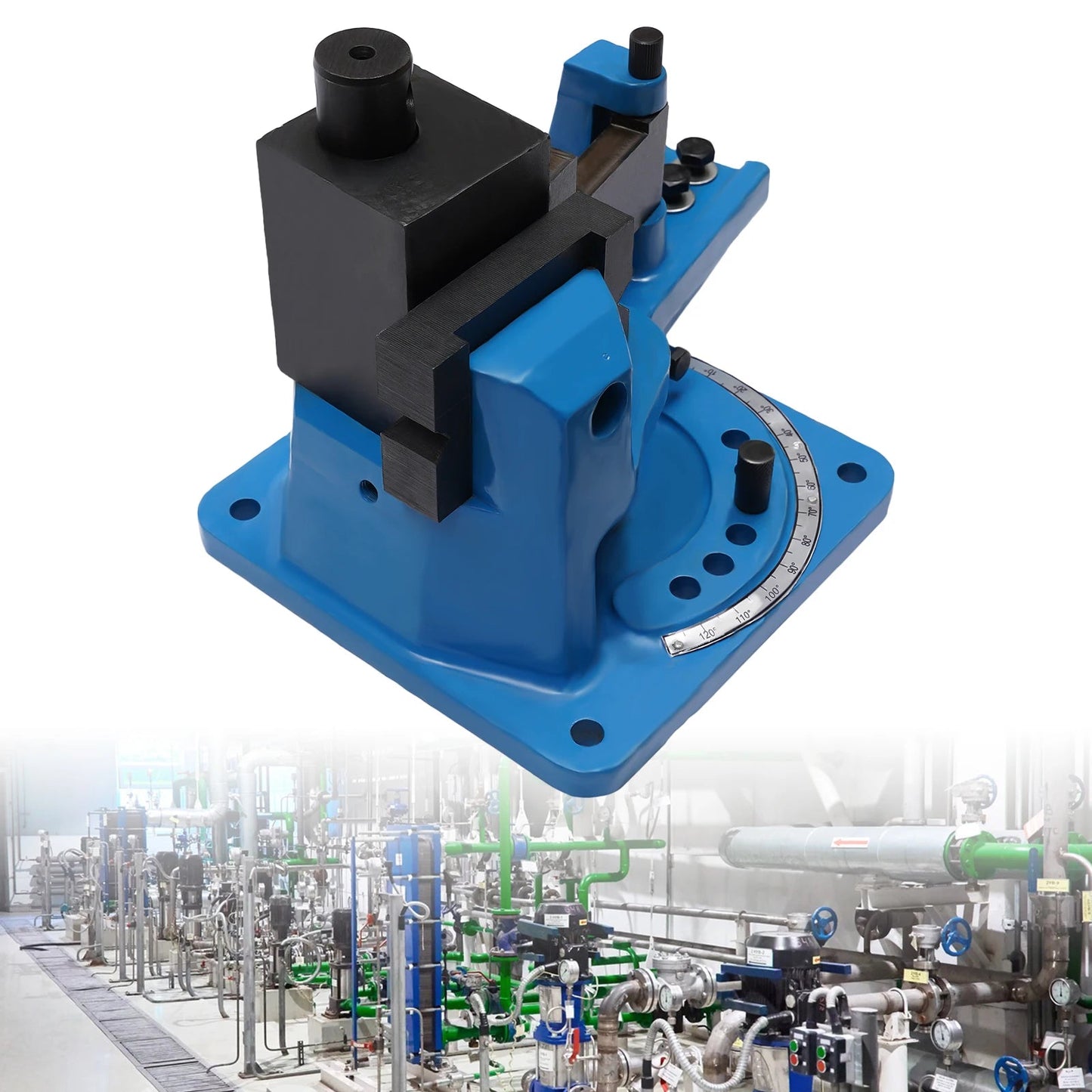Metalen Buigmachine – Metaal Buiger – Handmatige Buiger – Buigapparaat – Plaatbuiger – Tot 120° Buighoek – Tot 15,8 Mm Dikte