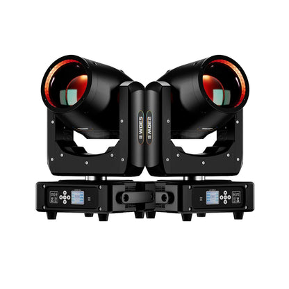 230W Moving Head Licht – Moving Head Spot – DJ Licht – Theaterverlichting – Evenementenverlichting – 2 Stuks EU Stekker – Verstelbare Zoom 1,2°-30° – 13 Kleuren & 14 Gobos