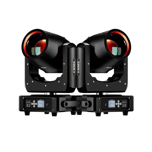 230W Moving Head Licht – Moving Head Spot – DJ Licht – Theaterverlichting – Evenementenverlichting – 2 Stuks EU Stekker – Verstelbare Zoom 1,2°-30° – 13 Kleuren & 14 Gobos