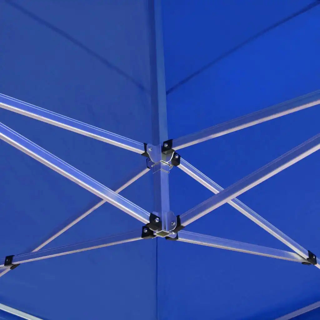 Tuinpaviljoen – Opvouwbare Tent – Paviljoen – Partytent – Buiten Tent – Aluminium Frame – 3 x 6 Meter – Oxford Stof Met PVC-Coating - Blauw