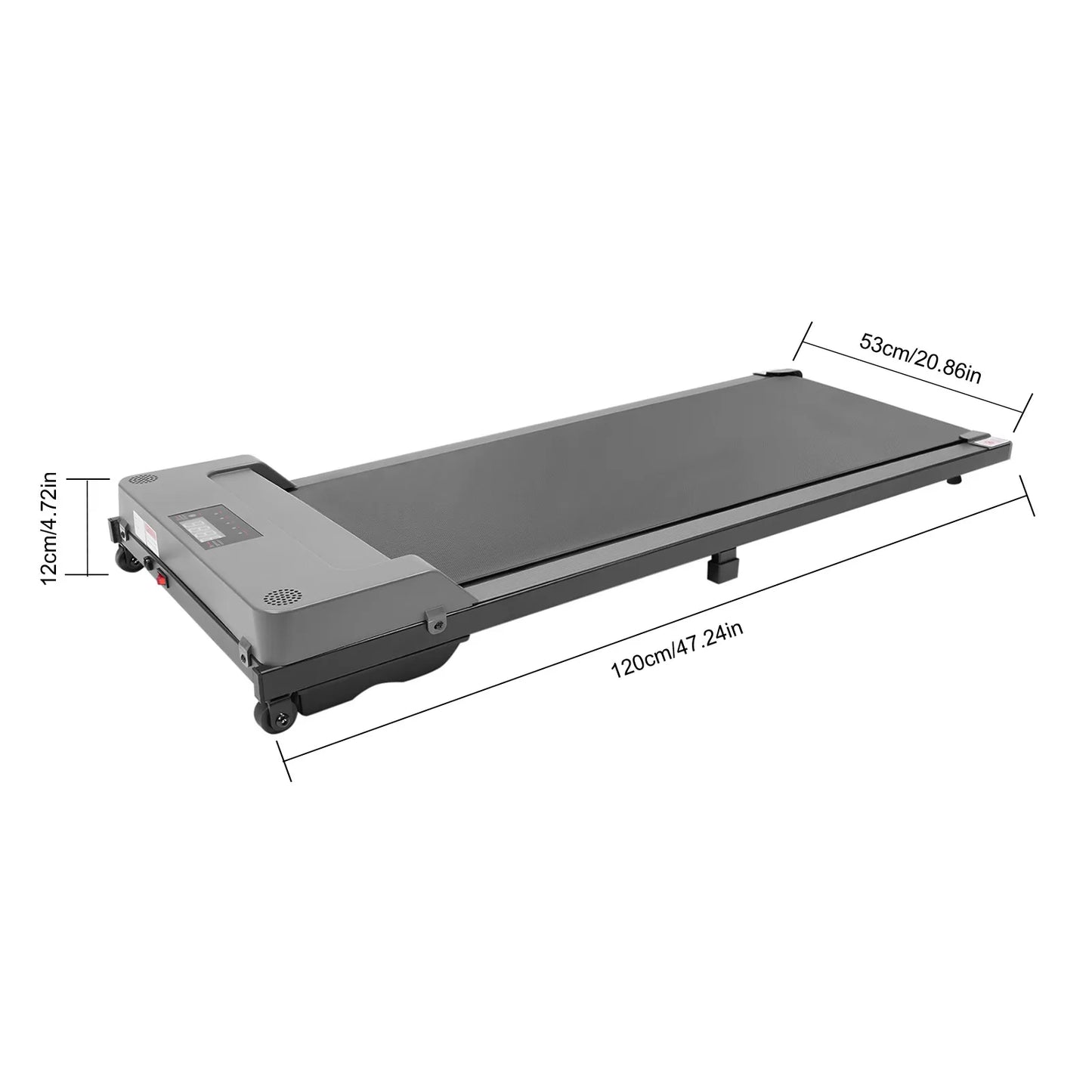 Loopband – Treadmill – Wandelmachine – Fitnessapparaat – Compact Model – 3.0HP Motor – Groot Loopoppervlak