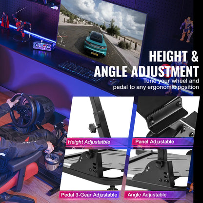 Wielstandaard - Racing Wheel Standard - Race Wheel -Logitech G29 - Logitech Stuurwiel - Logitech G920 - GT Racing Simulator Wielstandaard