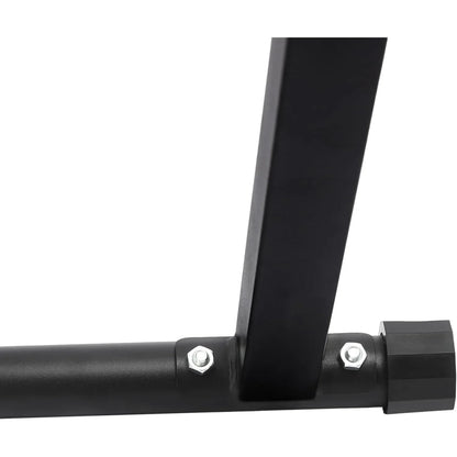 Uittrekbare Pull-Up Bar – Optrekstang – Fitness Bar – Dips Station – Workout Bar – Zwart – Verstelbare Hoogte 1,75-2,3m – Maximaal 200 kg Draagvermogen