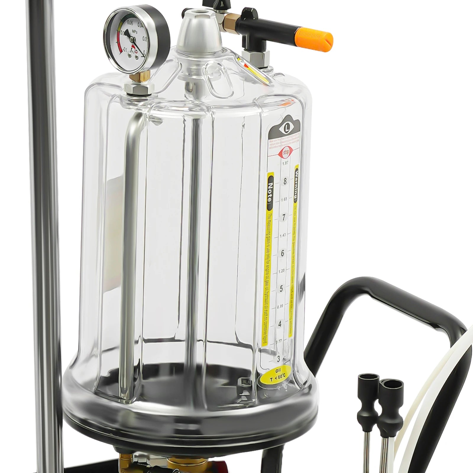 Afvalolie Opvang – Olieopvangbak – Olieafscheider – Olieopvangset – Olieopvangtank – 70 Liter Capaciteit – Vacuümtechniek - QUORE