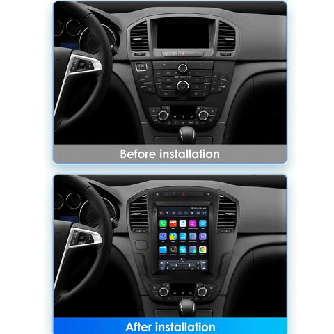 CarPlay - Multimedia Autoradio - CarPlay Scherm - Autoradio - Android Automultimedia - S1(8Core 3G 32G) AI - voor Opel Insignia Buick Regal 2008-2013 - Hoofdeenheid 9,7” Autoradio
