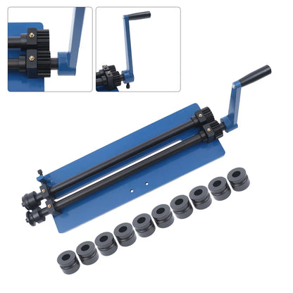 Bead Roller – Metaalroller – Plaatwerk Roller – Ribbels Roller – Handmatige Beadroller – 460 Mm Werkbreedte – 6 Inzetstukken