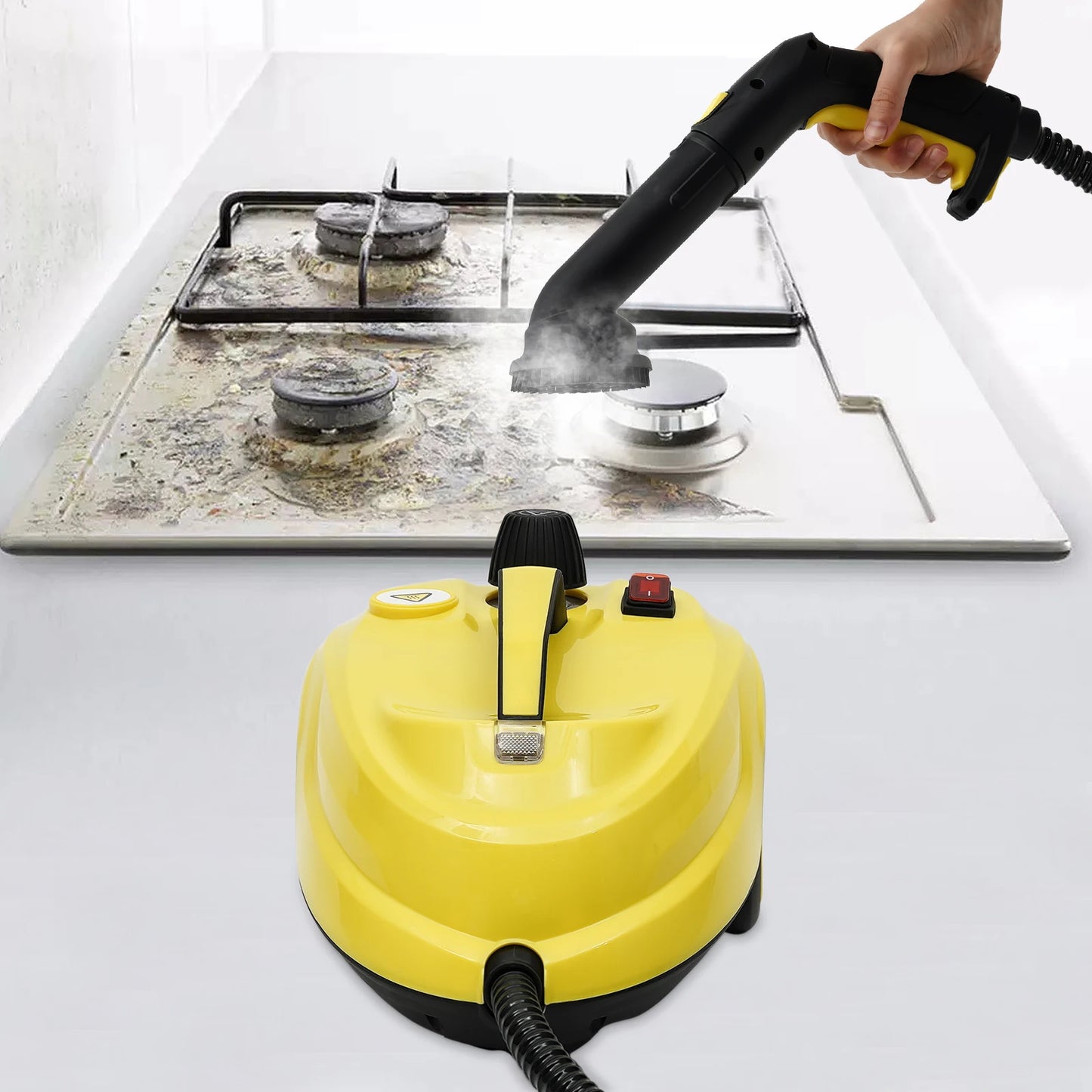 Stoomreiniger – Stoomapparaat – Schoonmaakmachine – Reinigingsapparaat – 2000W Motor – 5 Bar Stoomdruk