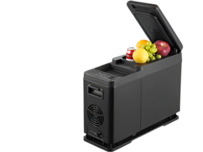 Auto Koelkast - Elektrische Koelbox - Koelbox - Mini Koelkast - 8L Capaciteit - 12/24V DC Compressor - Enkel & Dual-Zone - Bluetooth Temperatuurregeling - Draagbare - Geschikt voor Outdoor Camping & RV
