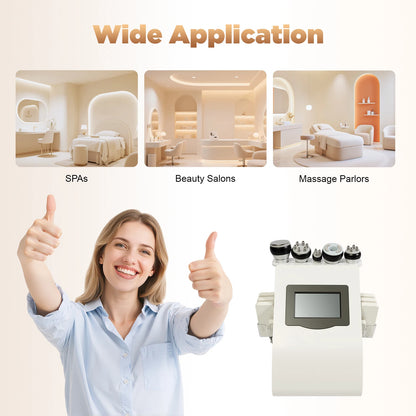 Multifunctioneel Huidverzorgingsapparaat – Lichaamsbehandelingsapparaat – Gezichtsverzorging – Radiofrequentie – Ultrasoon – 7-Inch Touchscreen – Roestvrij Staal