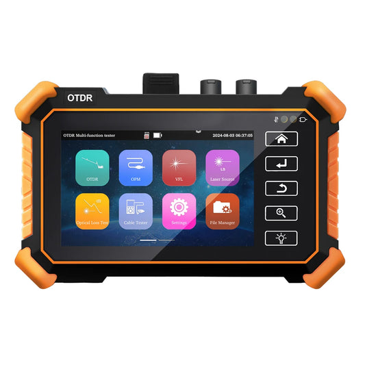 Multifunctionele Optische Fibertester – OTDR Tester – Glasvezel Meter – Kabel Tester – Ethernet Tester – 12-in-1 Functie – Event Map Foutlokalisatie - QUORE