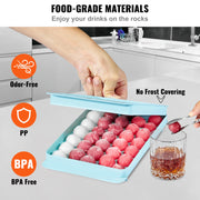 Ice ball - ice ball shape - ice ball shape - ice cubes - ice cube tray - 170 pcs 2x33 pcs &amp; 1x104 pcs