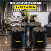 Hydrocultuur -Watercultuursysteem - Watercultuursysteem Gallon - Emmers Watercultuursystemen - Direct 8PCs