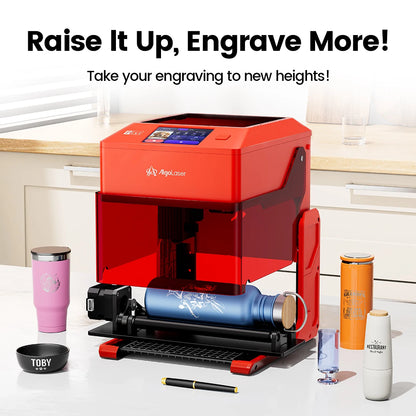 AlgoLaser PIXI Laser Engraver Portable 3/5/10W Power Covered 3.5"Touch Screen Business Engraving Machine Customized Artwork Tool