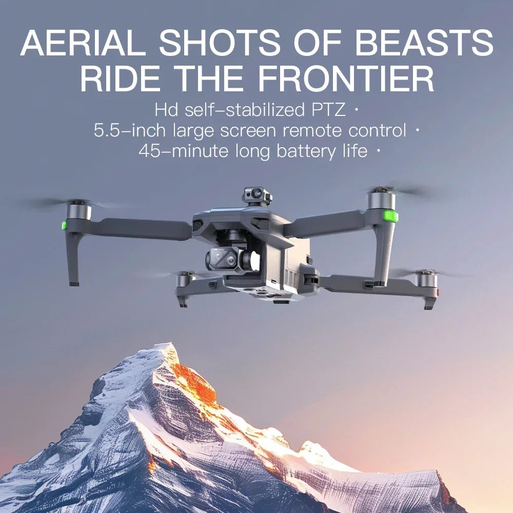 4K Camera Drone – Luchtcamera – FPV Drone – Vliegdrones – GPS Drone – 40 Minuten Vliegtijd – 5GHz Signaal