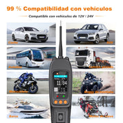 PB500 - Diagnosecomputer - Storing Verwijderen - Uitleesapparatuur Auto - Diagnose Auto - 7 testmodi (DC-spanning, AC-spanning, frequentie, duty cycle, detectie van brandstofinjectiecircuit, weerstand, diode)