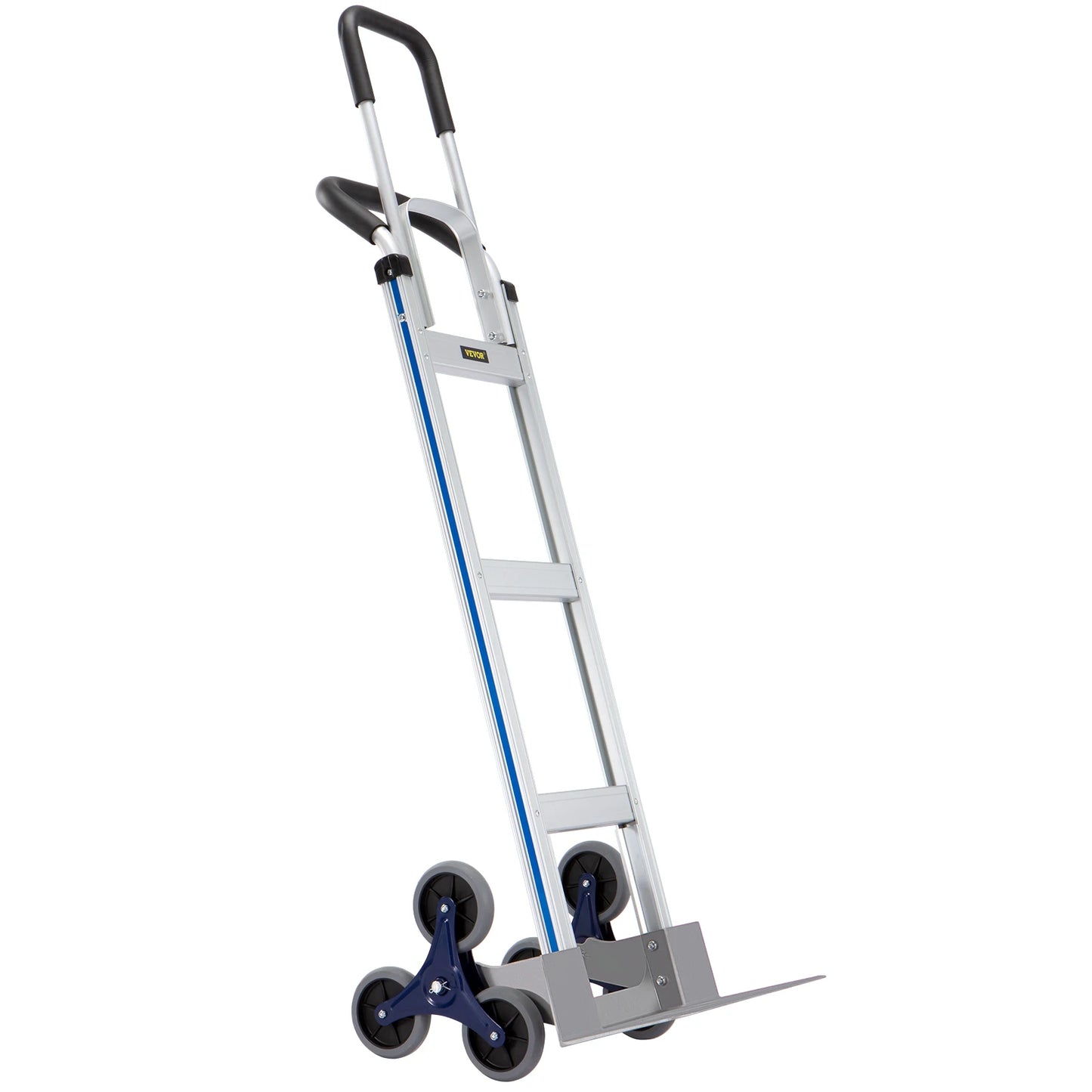 Traploper Trolley – Handkar – Opvouwbare Transportkar – Handgrepen met Beugel – Inklapbare Trolley