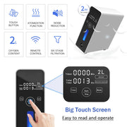 Ziqing Portable 1-2L Oxygen Concentrators Generator Machine Household Caroxigen Making Machine Respiratory Health Monitors