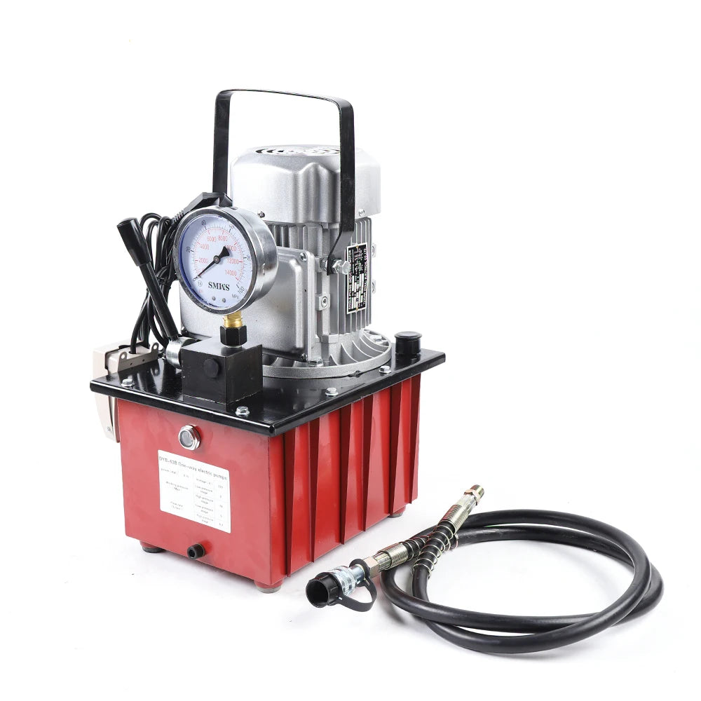Hydraulische Pomp – Elektrische Pomp – Voetpedaal Pomp – Hydraulisch Apparaat – 0,75 kW Motor – 7 Liter Oliecapaciteit - QUORE