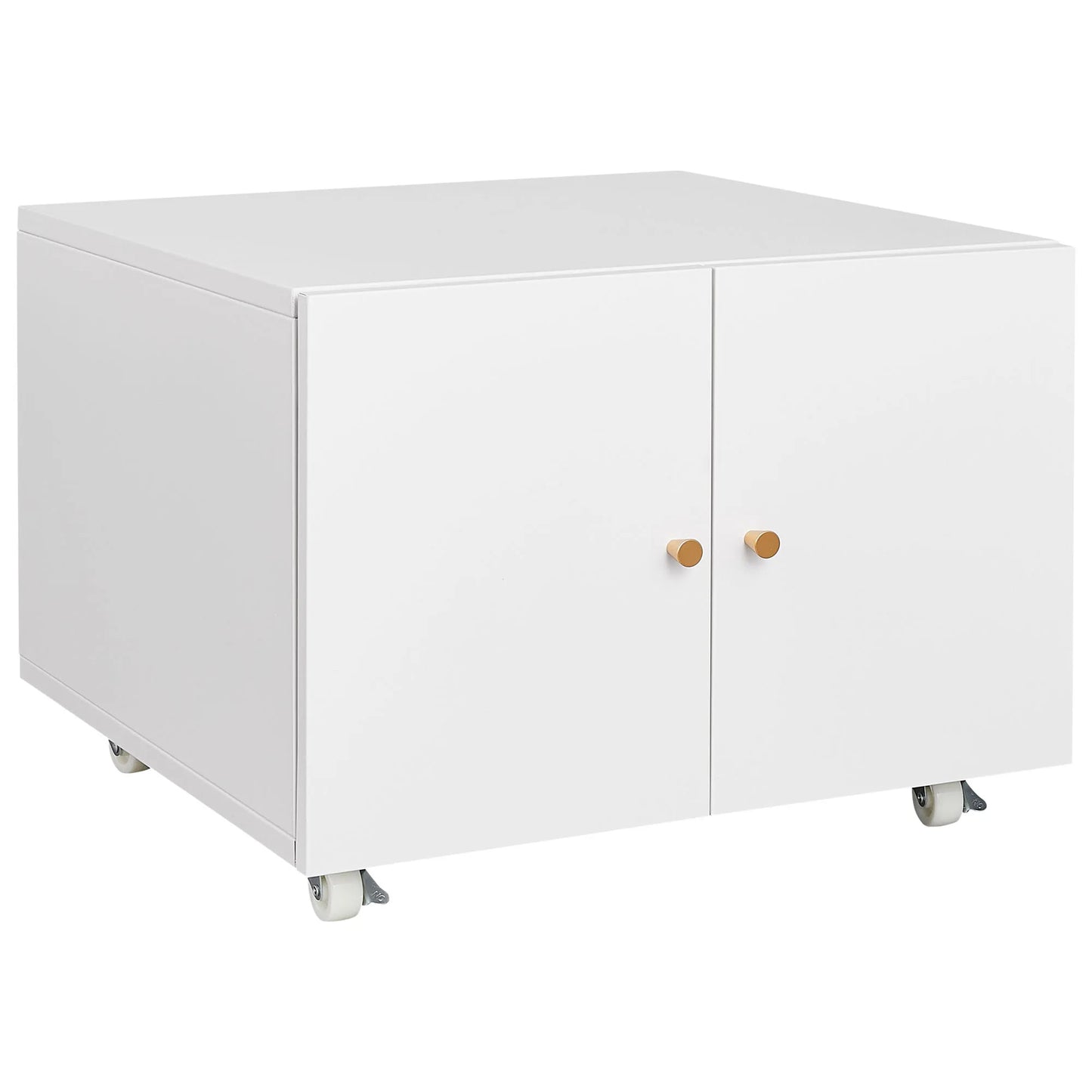 Ladeblok – Opbergkast – Rolcontainer – Archiefkast – Mobiele Kast – Met Wieltjes – Metalen Frame
