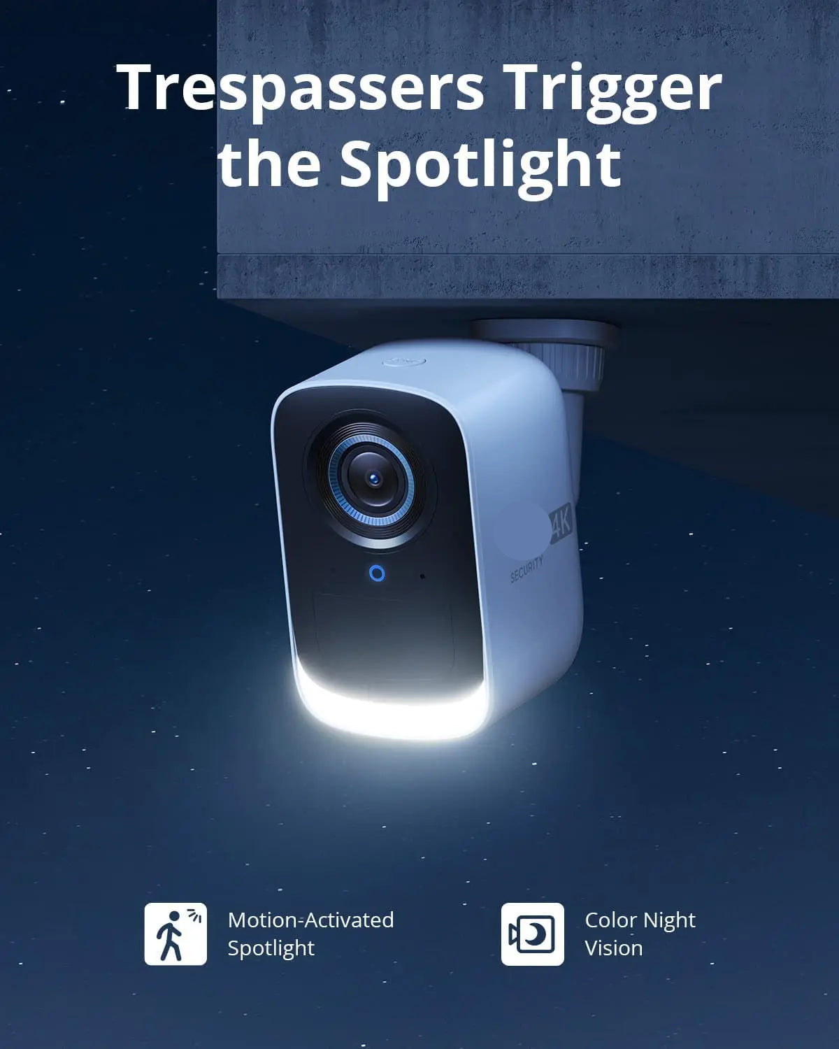 Beveiligingscamera – Camerabewaking – Buitencamera – IP-camera – Huiscamera – 8MP Resolutie – Kleurennachtzicht 130° Kijkhoek