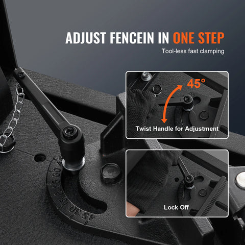 Miter Saw - Grinding Chop Saw - 2800W - Miter Saw and Crosscut Saw - Saw Table - 14"/355mm Blade Diameter - 0-45° Adjustable Angle Miter Saw