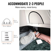 Pickup Truck Tent - Tent - Strandtent - Kampeertent - Waterdicht - PU2000mm Dubbele Laag - Geschikt voor 2-3 Personen - voor Kamperen Reizen Activiteiten