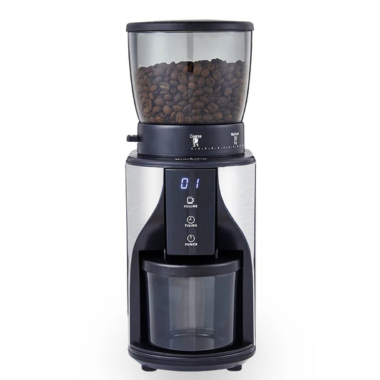 Koffiemolen – Koffiemolen Electrisch - Automatische Koffiemolen – 31 Maalinstellingen – 300W - with Timerfunctie – Espressomolen – Precisie Koffiemolen