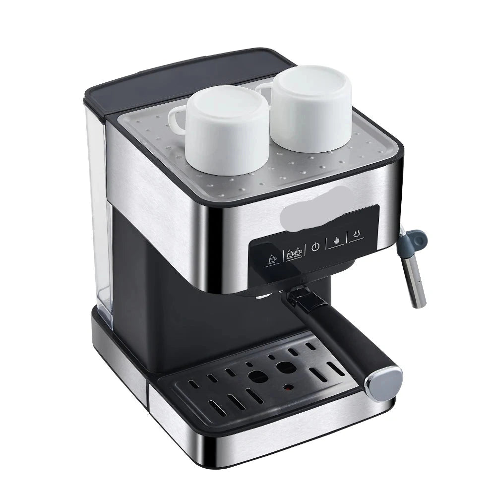 Espressomachine – Koffiezetapparaat – Cappuccinomachine – Melkopschuimer – 20 Bar Pomp – 1,6 Liter Watertank