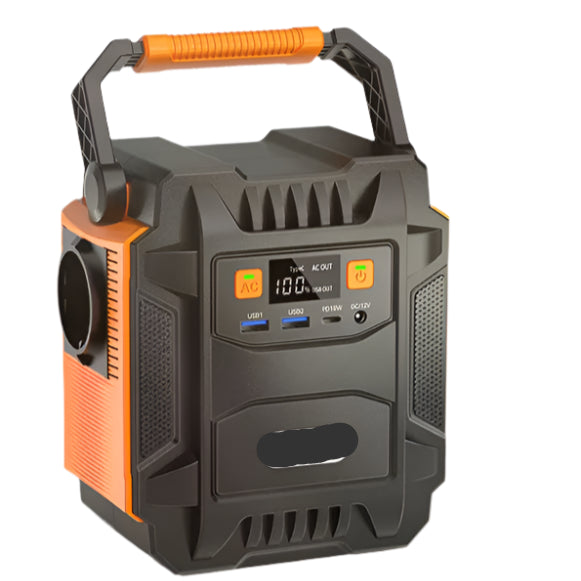 Draagbare Powerstation – Mobiele Energiecentrale – Noodstroomvoorziening – Camping Accu – 172,8 Wh Capaciteit – 200W Continu Vermogen