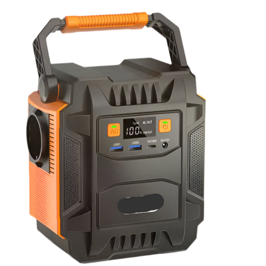 Draagbare Powerstation – Mobiele Energiecentrale – Noodstroomvoorziening – Camping Accu – 172,8 Wh Capaciteit – 200W Continu Vermogen