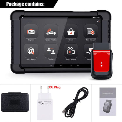 OBD2 Scanner – Auto Diagnostiek – Foutcode Lezer – Systeemtester – Diagnoseapparaat – 10,1-Inch Touchscreen – Wifi Updates