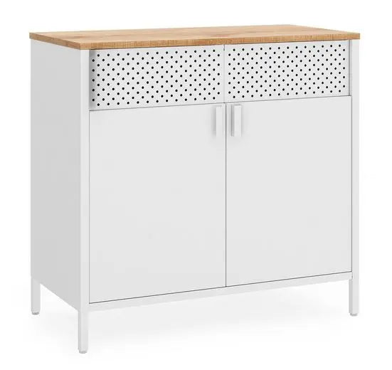 Opbergkast - Organizer - Kantoorkast - Kantoorartikelen - Meubels - 40 cm x 80 cm x 76 cm - Wit