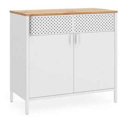 Opbergkast - Organizer - Kantoorkast - Kantoorartikelen - Meubels - 40 cm x 80 cm x 76 cm - Wit