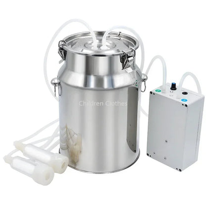 Melkmachine – Melkmachine – Geitenmelkmachine – Elektrische Melkverwarmer – Melkbus – 10 Liter Capaciteit – Roestvrij Staal