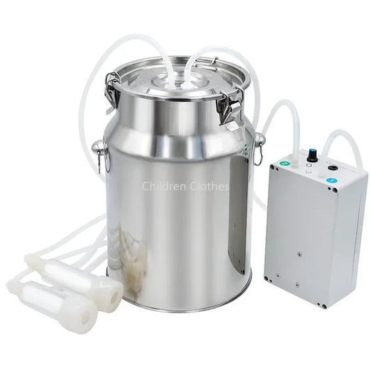 Melkmachine – Melkmachine – Geitenmelkmachine – Elektrische Melkverwarmer – Melkbus – 10 Liter Capaciteit – Roestvrij Staal