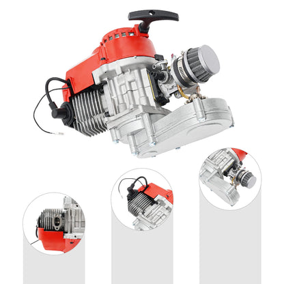 Luchtfilter - 2-Takt Motor met Trekstarter - 49CC  - Geschikt voor Pocketbike, Mini Dirtbike en ATV