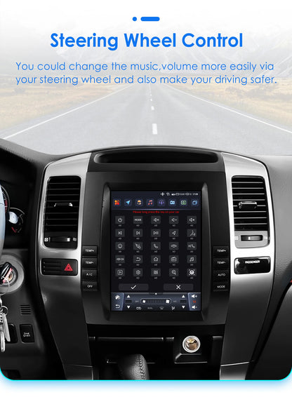 Multimedia Autoradio – Inbouw Radio – Auto Stereo – Navigatiesysteem – Touchscreen Audio Systeem – 9,7" Scherm – 360° Camera Support