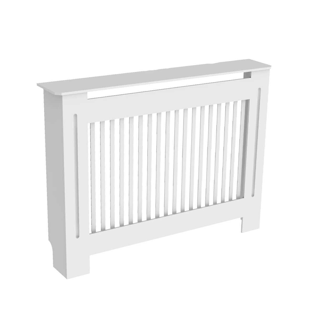 Radiatorombouwen - Radiatorbekleding - Woonkamer Meubels - Moderne Minimalistische Stijl - Verticaal - Medium - Buitenkant 111x19X92cm/43.7x7.5x36.2inch - Binnenkant 104x17.3x91cm/40.94x6.81x35.8inch - Wit - QUORE